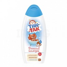 Vaikiškas šampūnas su kokoso pieneliu " Tik - Tak " hipoalerginis 350 ml 
