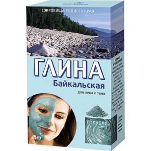 Kosmetinis žydras Baikalo jauninantis molis 100 g 