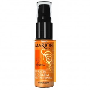 Argano aliejus plaukų galiukams " Marion 7 efektai " 15 ml